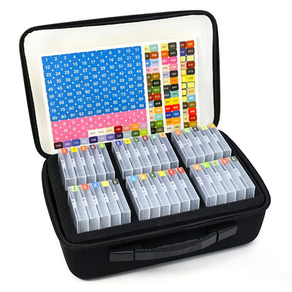 🎉 2026 Sale — Over 9,000 Sold! 💎 Diamond Art Storage Container – 32/64 Grids, No More Mixed-Up Beads – Stay Organized, Craft Faster ✨