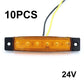 10PCS LED Side Marker Light for Trucks