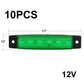 10PCS LED Side Marker Light for Trucks