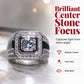 🎁2026 New Arrivals 49% OFF💥Elegant Sparkly Square Halo Ring
