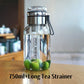 💧 LIMITED‑TIME 50% OFF! 💣 Large Capacity Portable Glass Water Bottle – Leak‑Proof, With Tea Infuser ✨