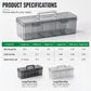 🃏 LIMITED‑TIME 50% OFF! ⚡ Portable Clear Card Storage Box – Lockable, Shock‑Resistant, Neat Arrangement ✨