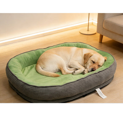 📢📢50% OFF !! ⏰ All‑Season Ergonomic Comfort Pet Bed – Snug, Breathable, Cozy ✨