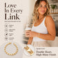 💛50% OFF! ✨Women’s Elegant Heart Link Bracelet – Delicate Charm, Timeless Design & Comfortable Fit 💝