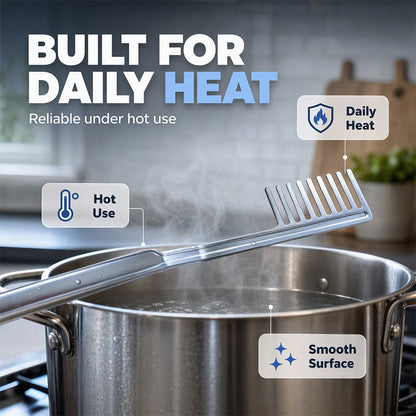 🍝Buy 2 Get 1 Free✨Multifunctional Stainless Steel Pasta Strainer – Food‑Safe, Labor‑Saving, Practical ✨