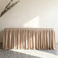 Pleated Table Skirt for Events