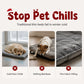 📢📢40% OFF !! ⏰Christmas Sleigh Pet Bed with Removable Cushion