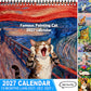 😸 LIMITED-TIME 50% OFF! 💥 2027 Funny Cat Meme Calendar – Cheerful Painterly Art, Easy Monthly Planning & Gift-Ready Charm – Brightens Any Room All Year ✨