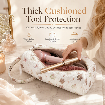 ✈️ LIMITED‑TIME 50% OFF! 💼 Portable Quilted Hair Tool Storage Bag – Padded, Spacious, Travel‑Friendly ✨