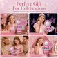 Washable Kids Princess Makeup Toy Set for Girls with Lipstick Eyeshadow Nail Polish and Makeup Case