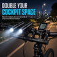 📢📢50% OFF !! ⏰ Bike Handlebar Extender – USB Power, Waterproof & Dual Mount – More Space, Cleaner Cockpit 🛡️