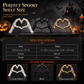 🎃New Arrival🔥Halloween Resin Skeleton Figurine with Heart Hand Gesture for Home Bedroom Desktop Decoration