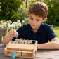 🧰 Wooden Screwdriver Busy Board | 18-in-1 Toy