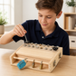 🧰 Wooden Screwdriver Busy Board | 18-in-1 Toy