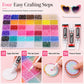 AB Color Jelly Flatback Resin Rhinestones Kit with Storage Organizer Box Glue and Tools for DIY Nail Art Clothes and Phone Case Decoration