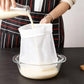 High-Density Reusable Food Strainer Bag – Fine Mesh, Durable, Drawstring