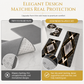 ⏳Time-Limited Special⏰4 Piece Faux Cashmere Absorbent Bathroom Rug Set with Rectangular Mat U Shaped Toilet Mat Toilet Lid Cover and Long Runner Rug 🧽