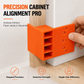 ⏳Time-Limited Special⏰Wardrobe Cabinet Side Filler Panel Installation Locator and Stepped Positioning Plate for Precise Hole Alignment