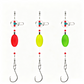 📢📢40% OFF !! ⏰ Pre-Tied Surf Fishing Rigs: High-Buoyancy Floats, Forged Circle Hooks, 90lb Leader, Ready to Use