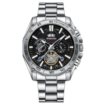 ⏳ Limited-Time 50% OFF ⏰Men's Stainless Steel Waterproof Luminous Watch⌚