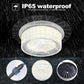 ☀️ Adjustable Waterproof Solar Pendant Light