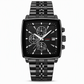 Men's Business Quartz Watch with Stainless Steel Band Waterproof Luminous Hands and Date Display