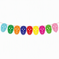 📢📢50% OFF !! ⏰Mexican Plastic Banner Day of the Dead Paper Cut Style Garland for Cinco de Mayo and Halloween Party