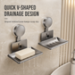 🧼 50% OFF! ✨ Vacuum Suction Cup Soap Dish – Rustproof Space Aluminum V-Shaped Self-Draining Wall Holder with Twist-to-Lock Industrial Suction Mount (No Drilling, No Tools) – Keeps Soap Dry & Lasts Twice as Long 🚿