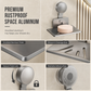🧼 50% OFF! ✨ Vacuum Suction Cup Soap Dish – Rustproof Space Aluminum V-Shaped Self-Draining Wall Holder with Twist-to-Lock Industrial Suction Mount (No Drilling, No Tools) – Keeps Soap Dry & Lasts Twice as Long 🚿